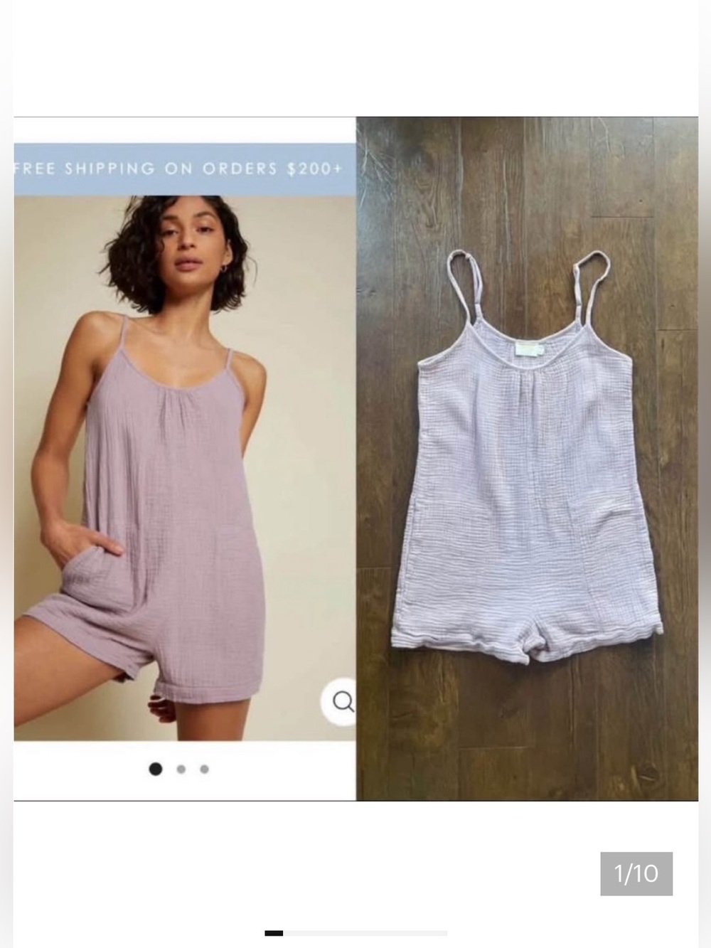 💯 Cotton Nation Made in USA Romper One Piece. Small.